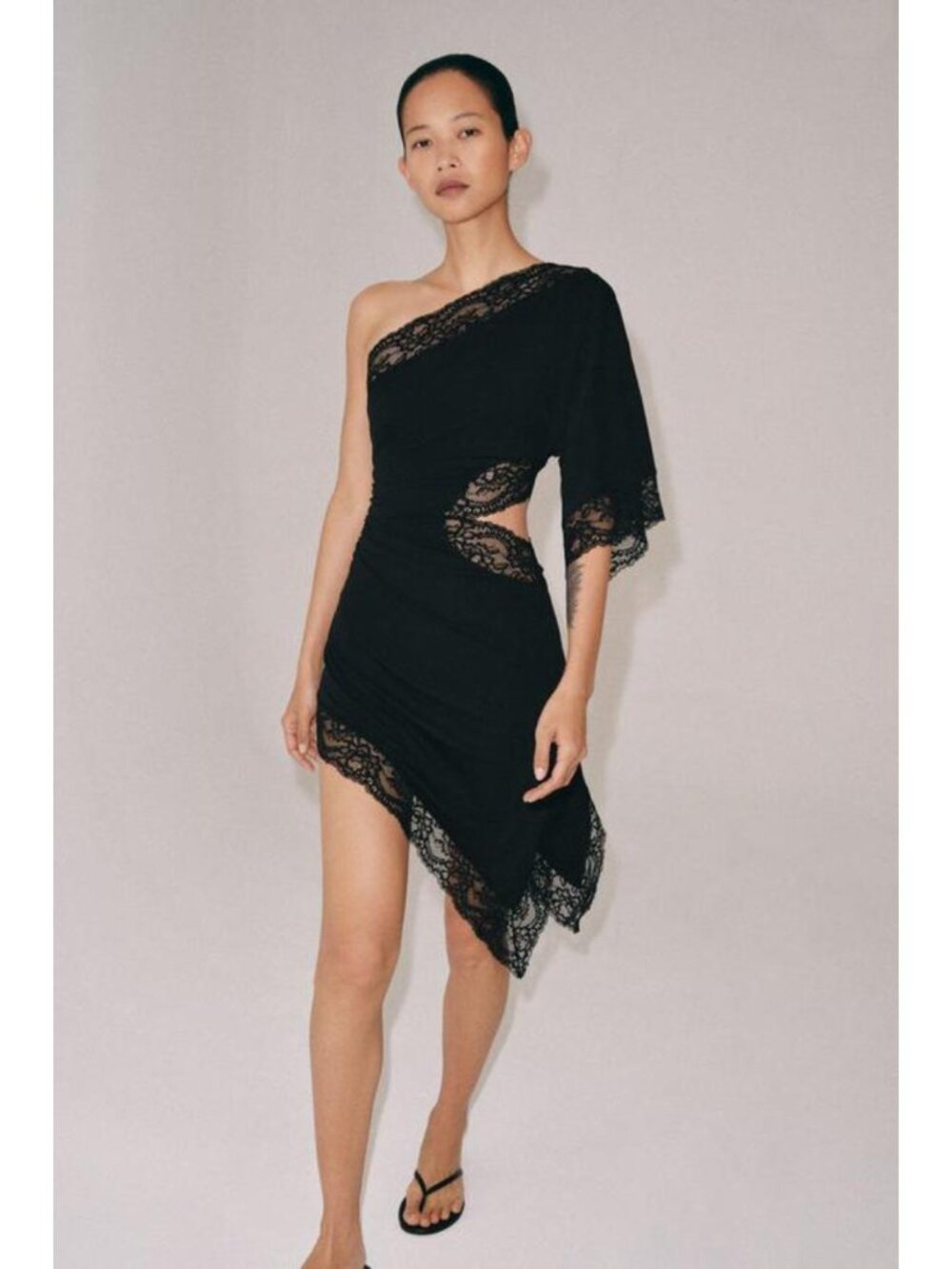 ZARA CUT OUT LACE DRESS